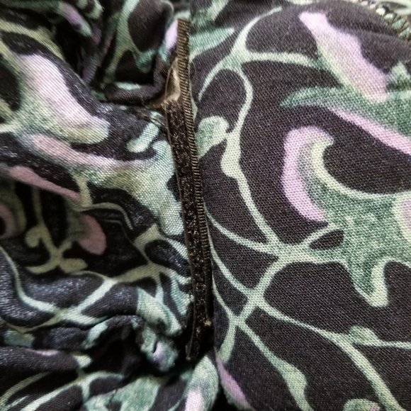 Passports Of Pier 1 Imports romper Small vine print playsuit jumpsuit VINTAGE - Picture 11 of 14